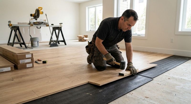 Engineered Wood Installation in Montgomery County, MD