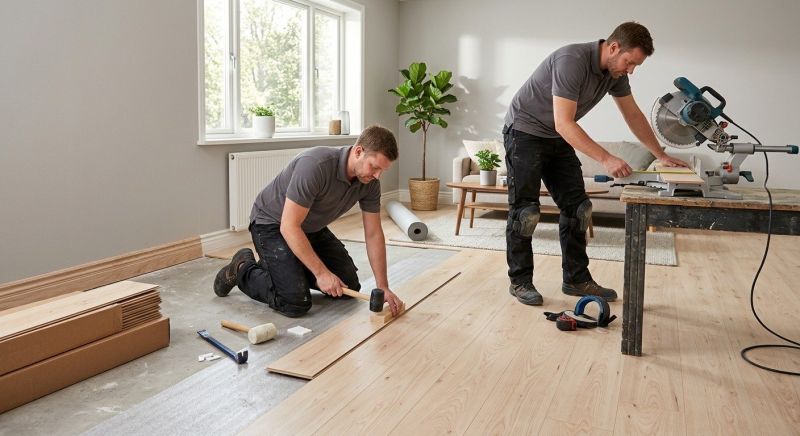 Laminate Floor Installation in Poolesville, MD