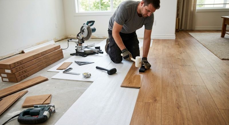 Laminate Floor Replacement in Chevy Chase, MD