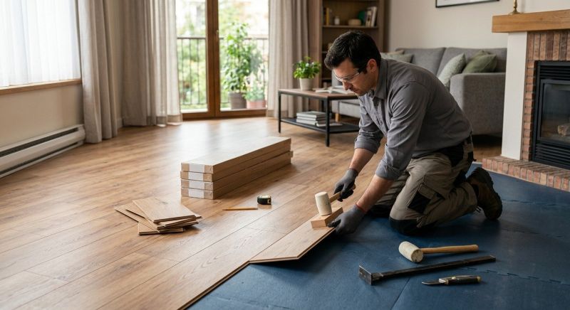 Laminate Floor Replacement in College Park, MD