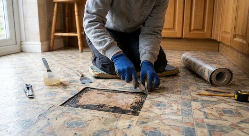 Linoleum Floor Installation in Clinton, MD