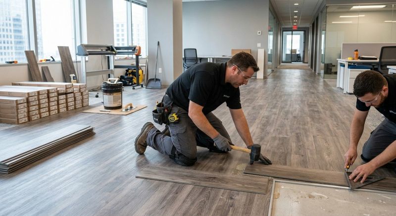 Linoleum Floor Installation in Fairfax County, VA