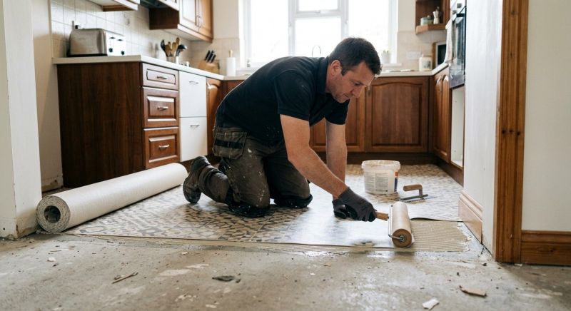 Linoleum Floor Installation in Great Falls, VA