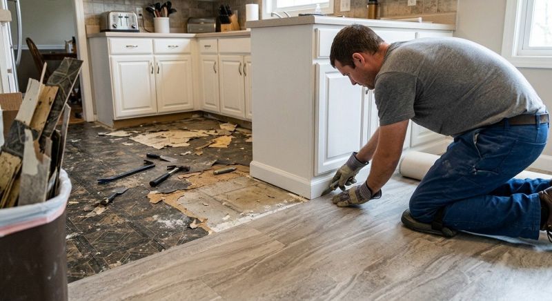 Linoleum Floor Installation in Greenbelt, MD