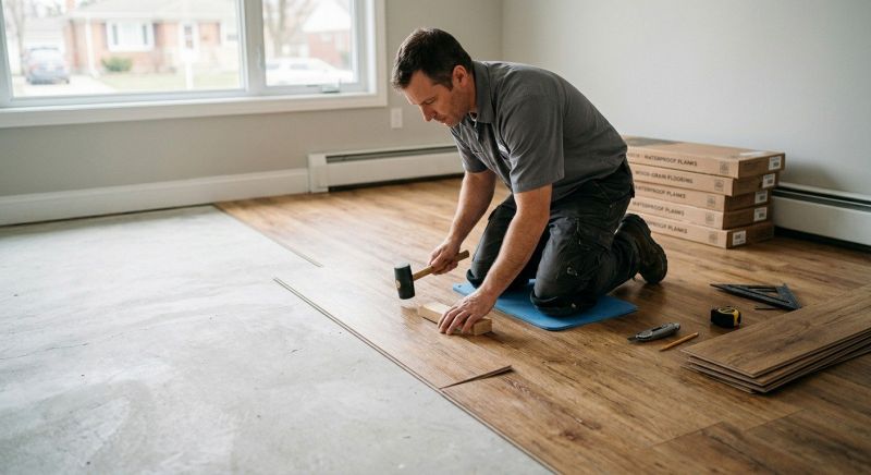 Linoleum Floor Installation in Howard County, MD