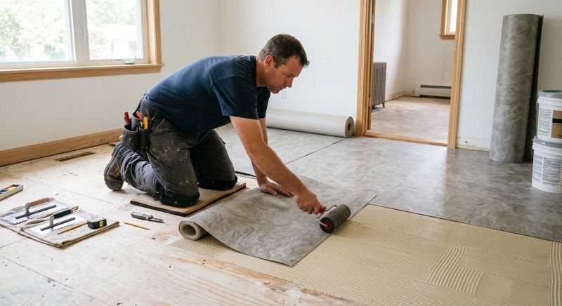 Sheet Flooring Installation in Ashton, MD