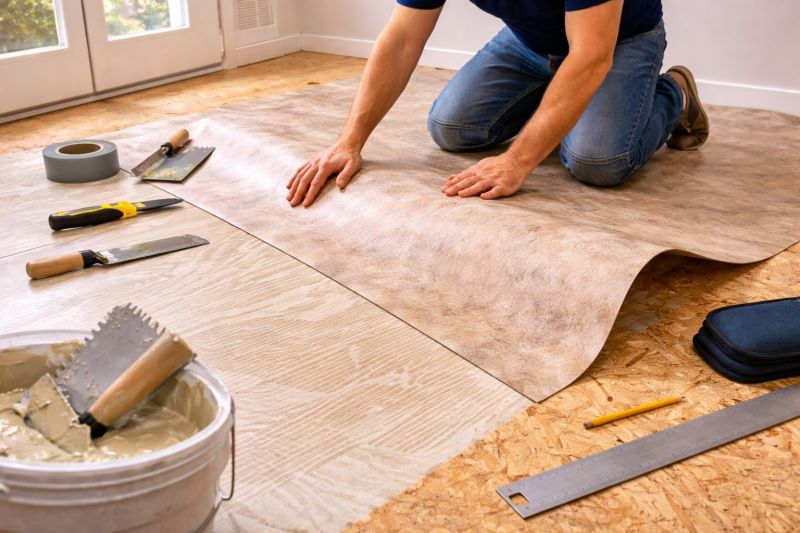 Sheet Flooring Installation in Hanover, MD