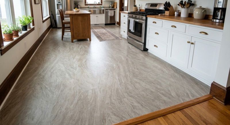 Sheet Linoleum Installation in Takoma Park, MD