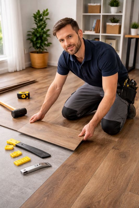 Vinyl Floor Replacement in Montgomery County, MD