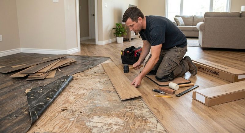 Vinyl Flooring Installation in Ashburn, VA