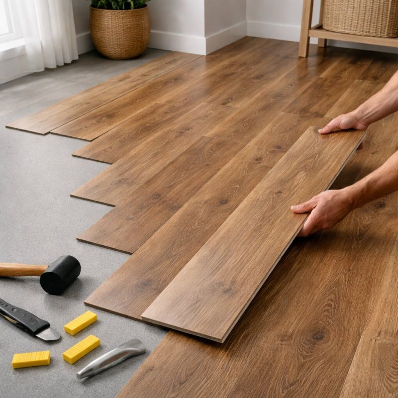 Vinyl Plank Floor Installation in Montgomery County, MD